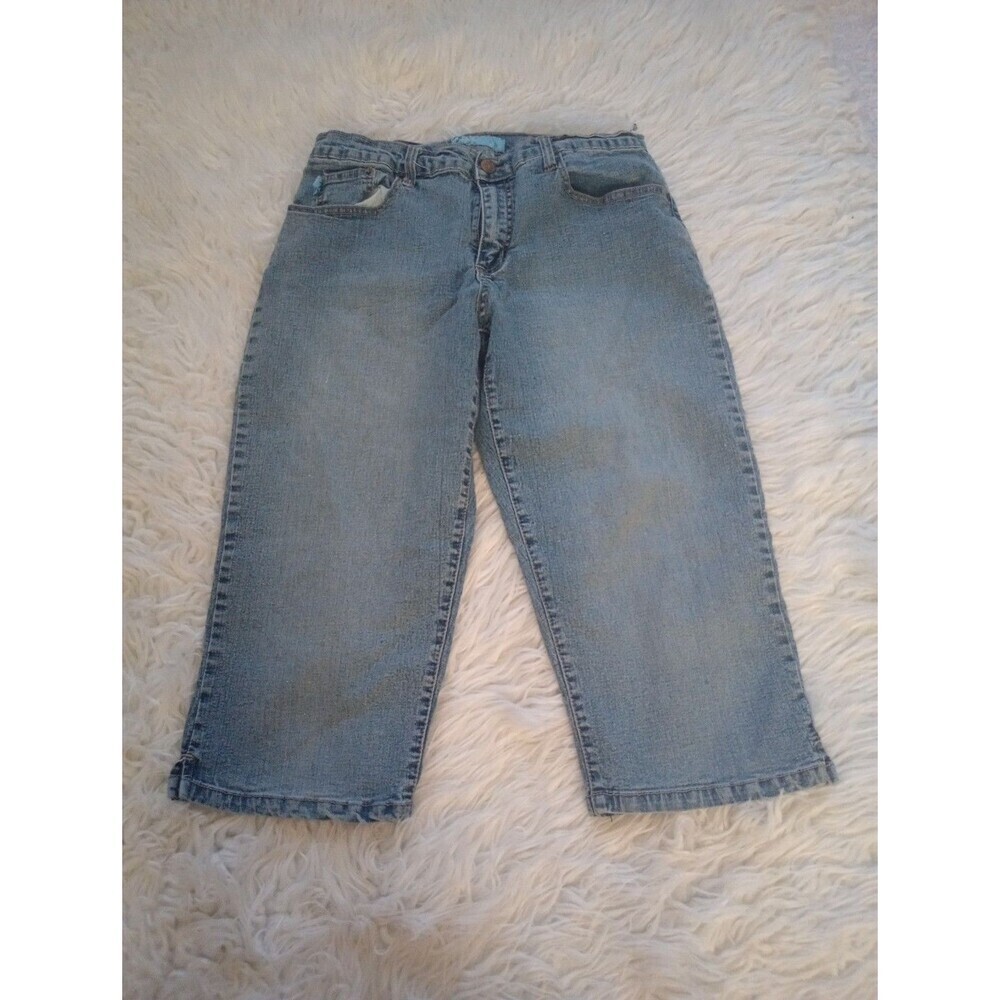 Duplex Jeans Capri Blue Jeans Size 8